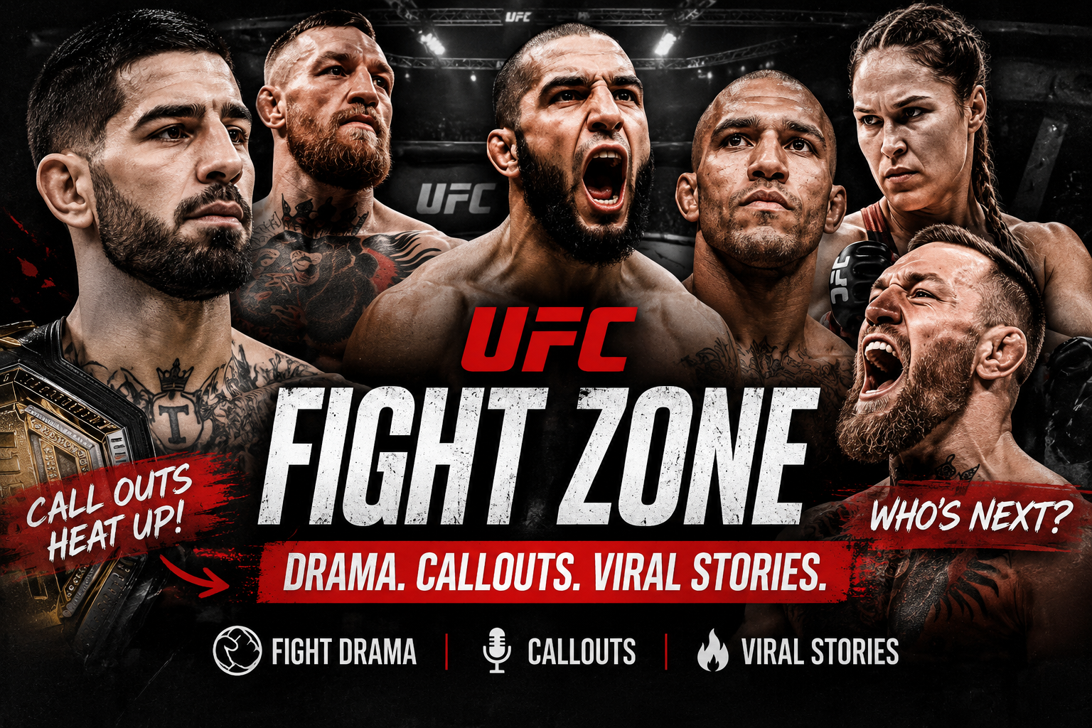 UFC Fight Zone: Chaos, Callouts and The Next Superstars Taking Over MMA