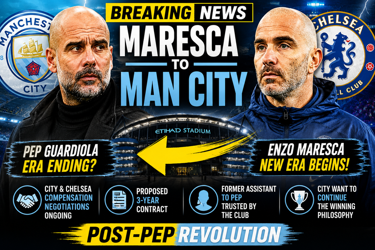 Enzo Maresca Edges Closer To Becoming Manchester City's New Manager