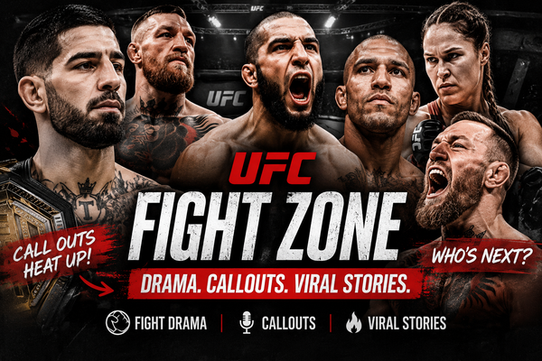 UFC Fight Zone: Chaos, Callouts and The Next Superstars Taking Over MMA